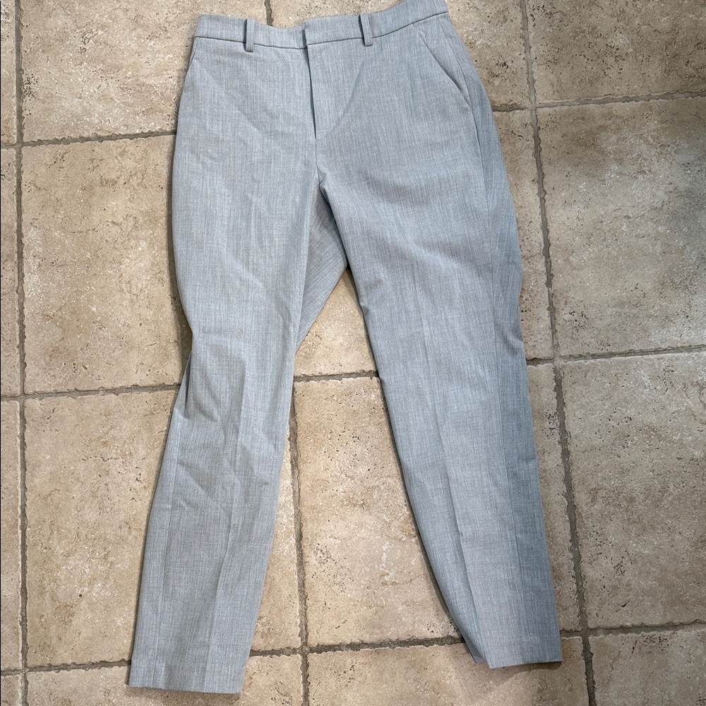 Uniqlo Gray Tailored Trousers